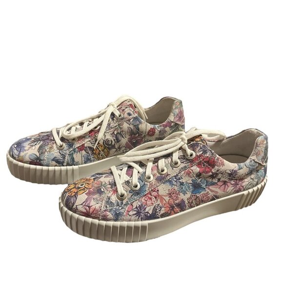 Romika Floral Platform Sneakers EU 40 (US 9-9.5) - With Original Box - Picture 8 of 9